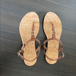 Cole Haan leather straps sandals
